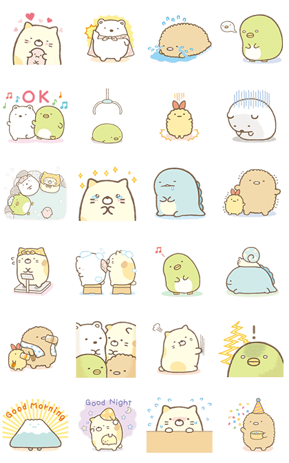 line sticker3384