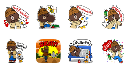 line sticker3476