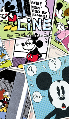 LINE theme-Mickey & Minny (1)