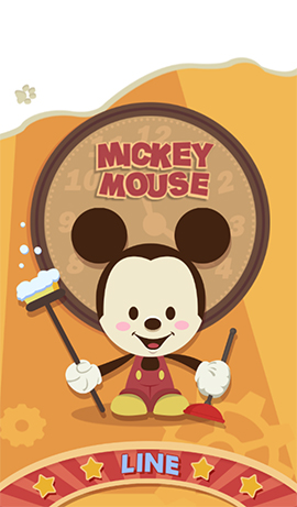 LINE theme-Mickey Mouse (1)